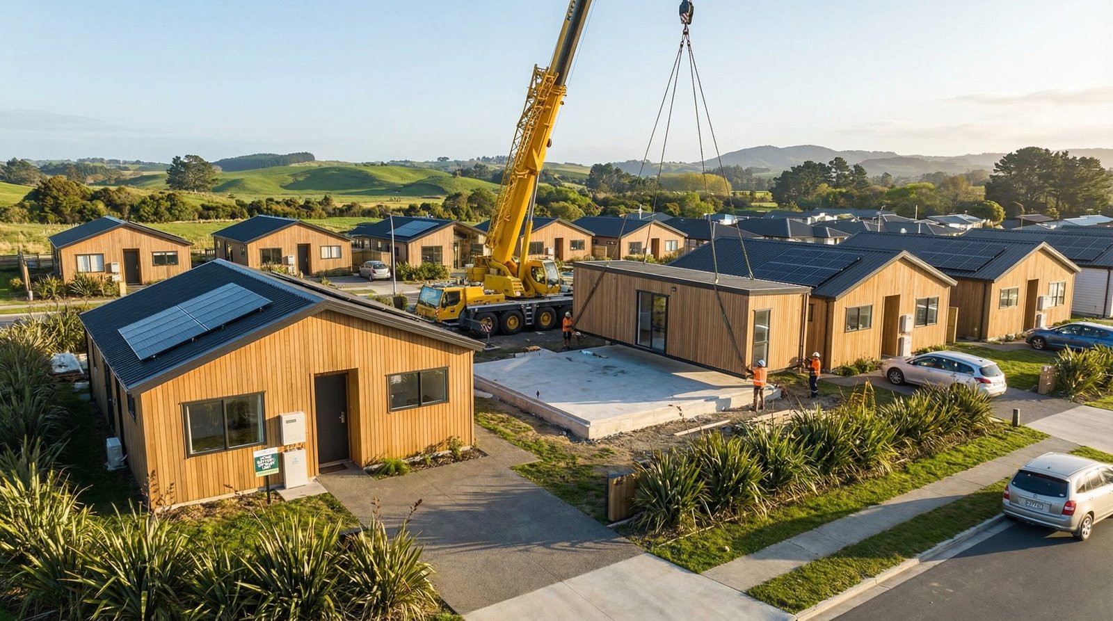 Modular housing with home energy